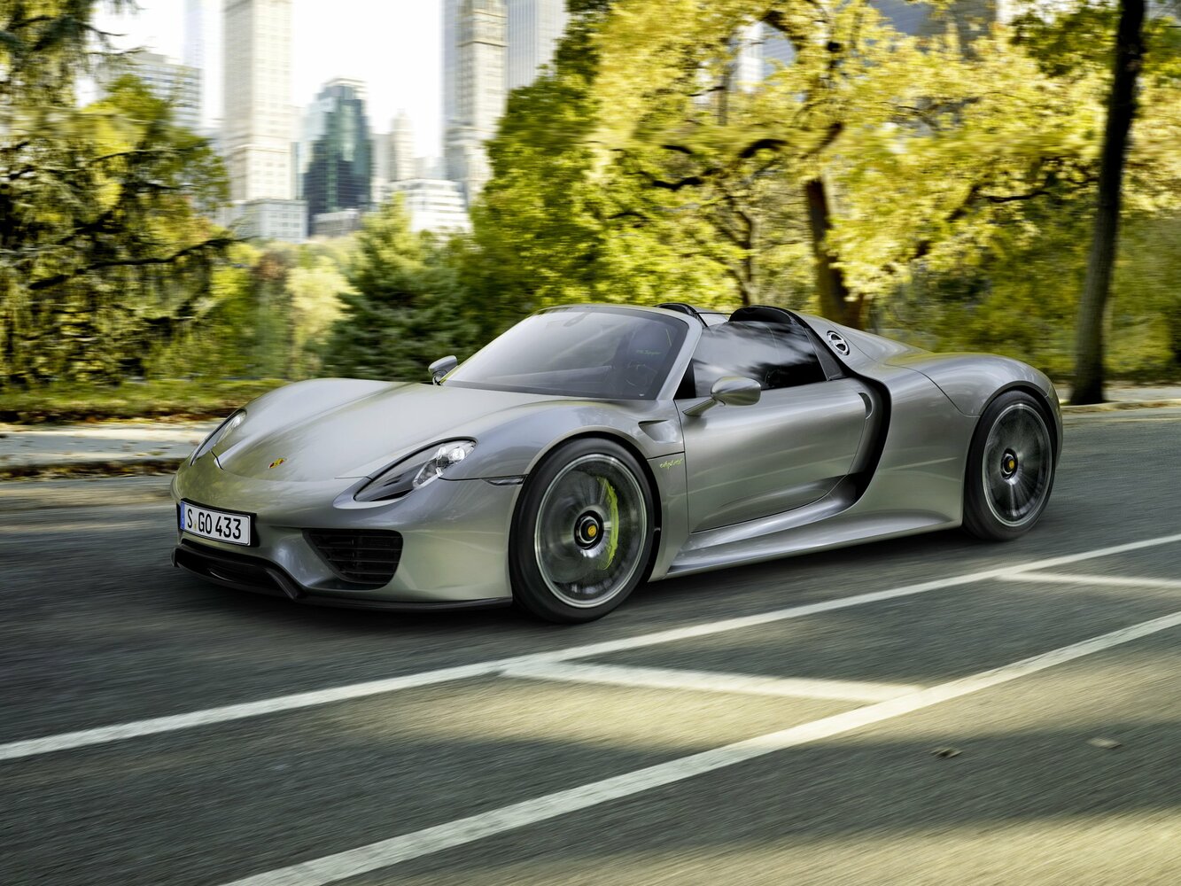 Porsche 918 Spyder I (2013-2015) - Родстер