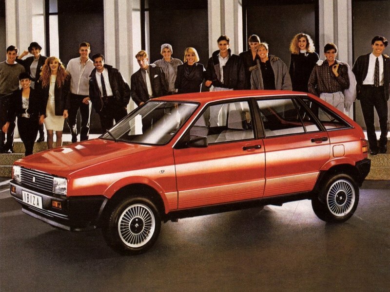 SEAT Ibiza I (1984-1993) - Хэтчбек 5 дв.