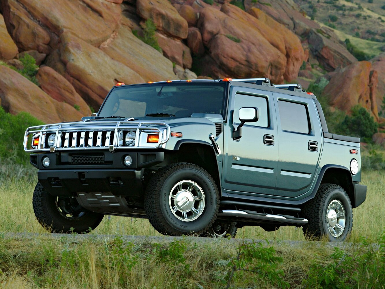 Hummer H2 I (2002-2009) - Пикап Двойная кабина