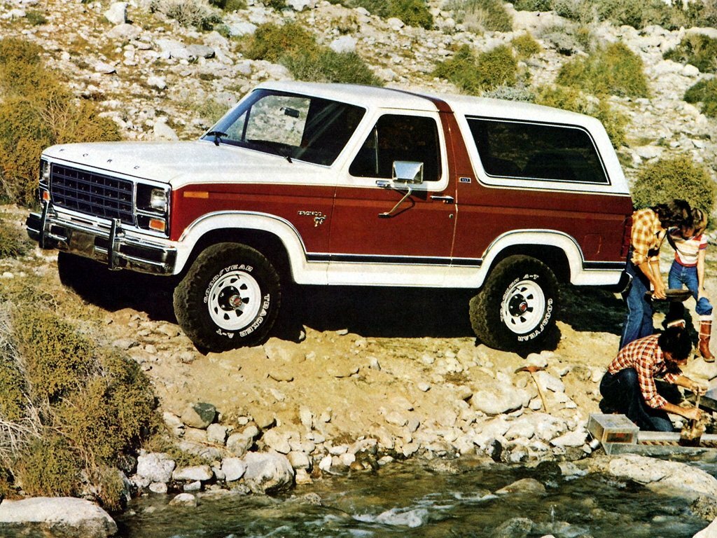Ford Bronco III (1980-1986) - Внедорожник 3 дв.