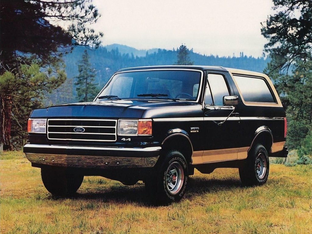 Ford Bronco IV (1987-1991) - Внедорожник 3 дв.