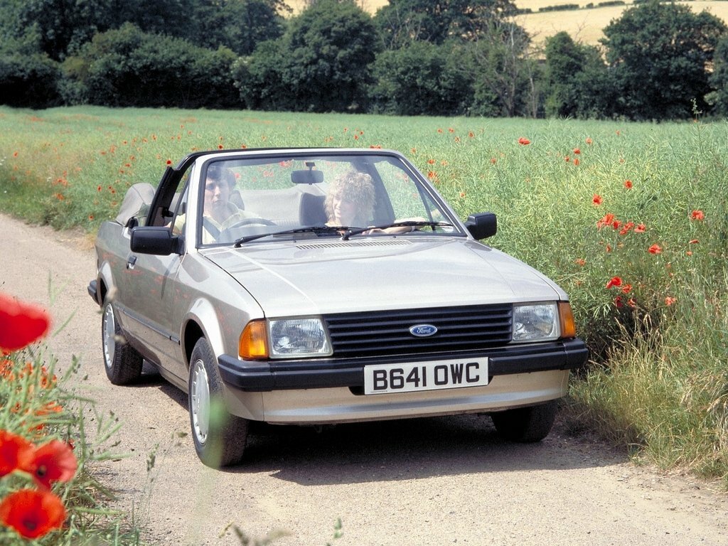 Ford Escort III (1980-1986) - Кабриолет