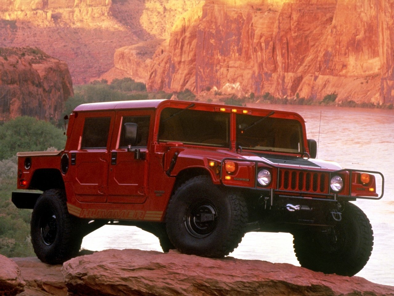 Hummer H1 I (1992-2006) - Пикап Двойная кабина