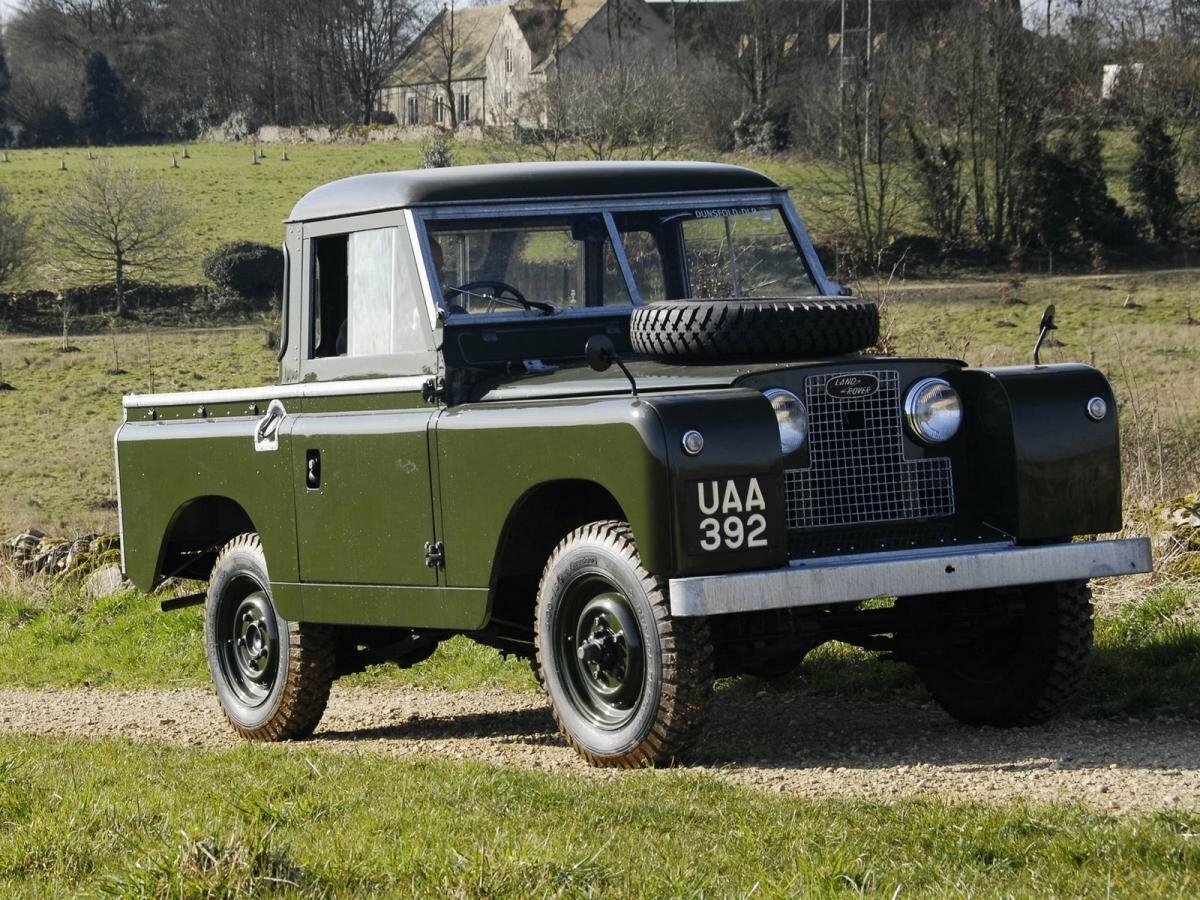Land Rover Series II I (1958-1971) - Пикап Одинарная кабина