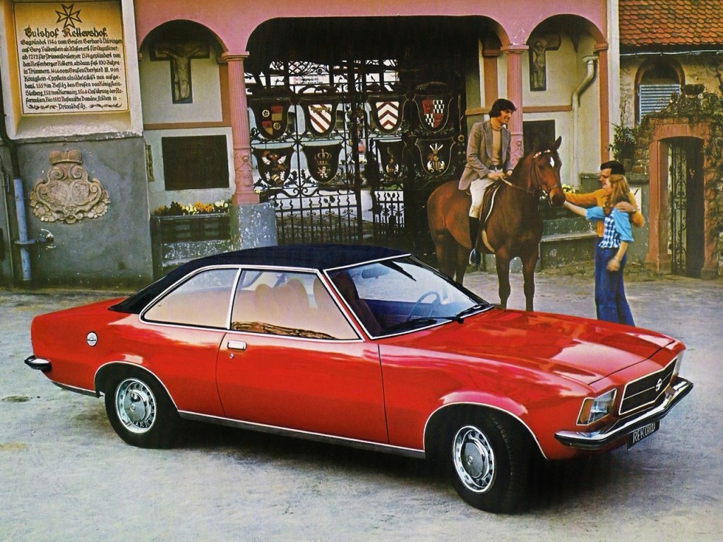Opel Rekord D (1972-1977) - Купе