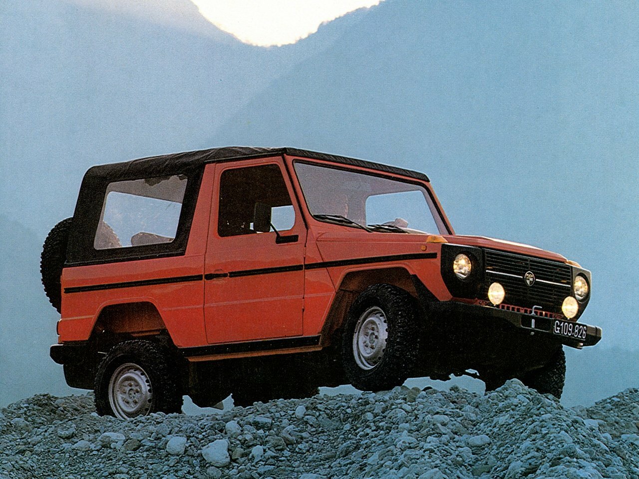 Puch G-modell W460 (1979-1992) - Внедорожник открытый