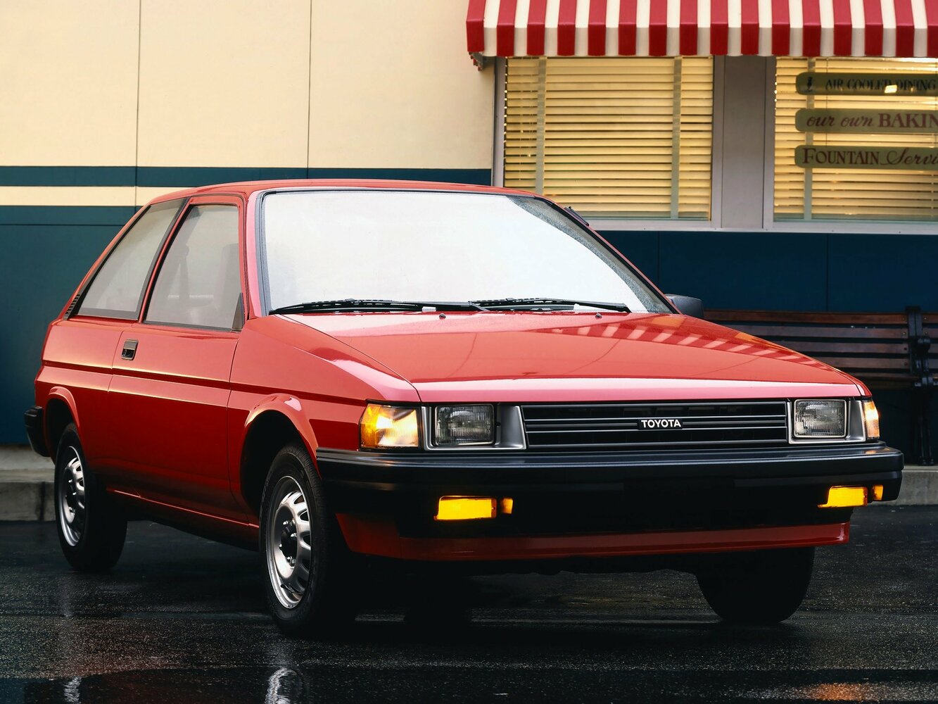 Toyota Tercel III (1986-1990) - Хэтчбек 3 дв.