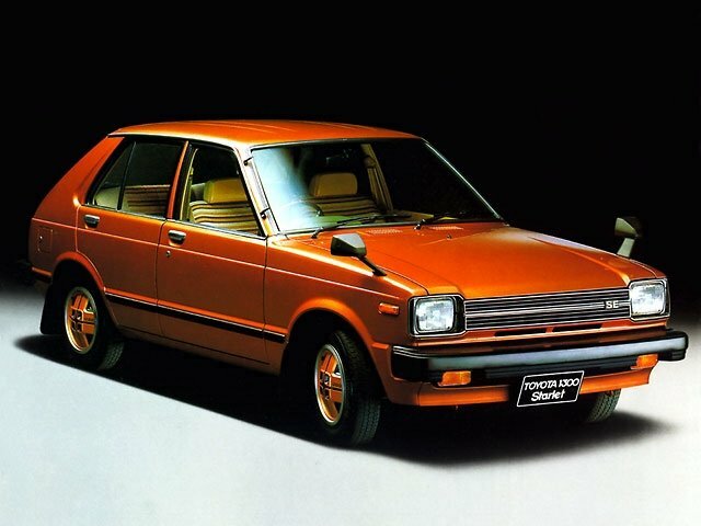 Toyota Starlet II (1978-1984) - Хэтчбек 5 дв.