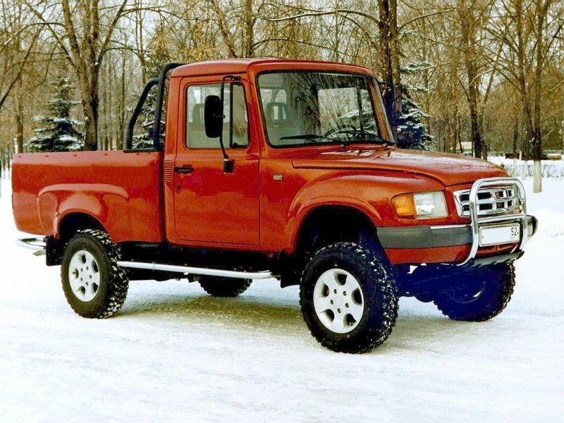 ГАЗ 2308 «Атаман» I (1999-2000) - Пикап Одинарная кабина