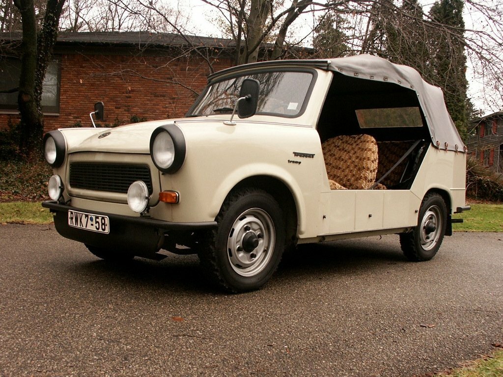 Trabant P 601 I (1963-1990) - Кабриолет