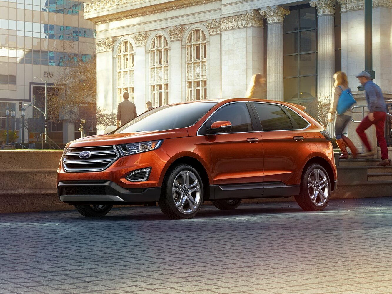 Ford Edge II (2015-2023) - Внедорожник 5 дв.