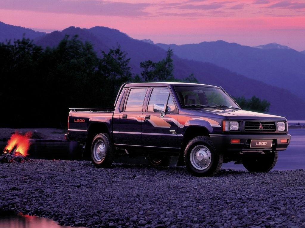 Mitsubishi L200 II (1986-1996) - Пикап Двойная кабина
