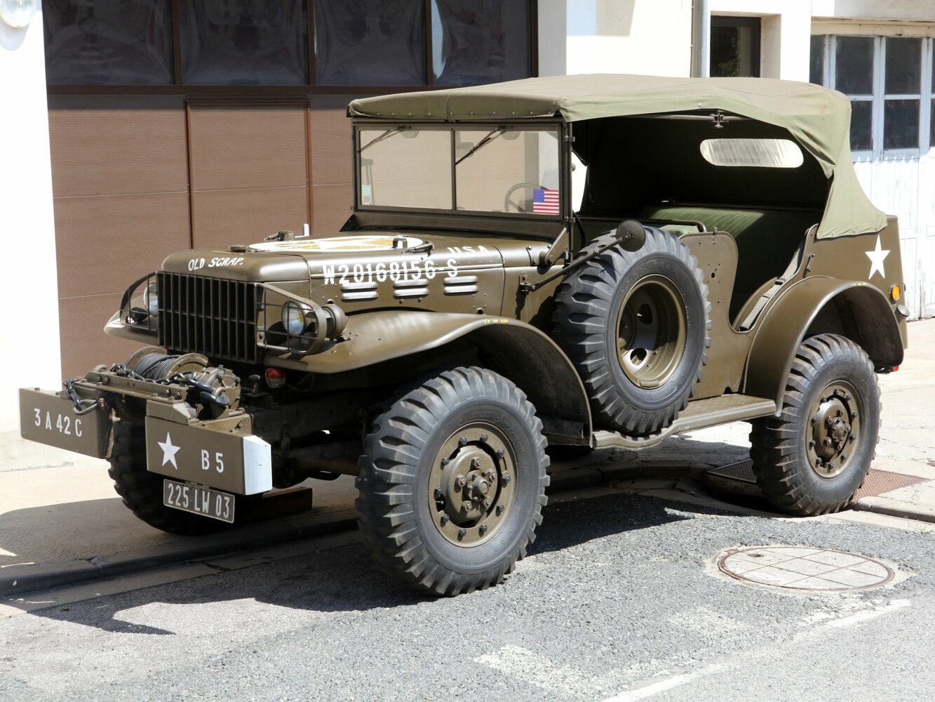 Dodge WC series T214 (1942-1945) - Внедорожник открытый WC-57