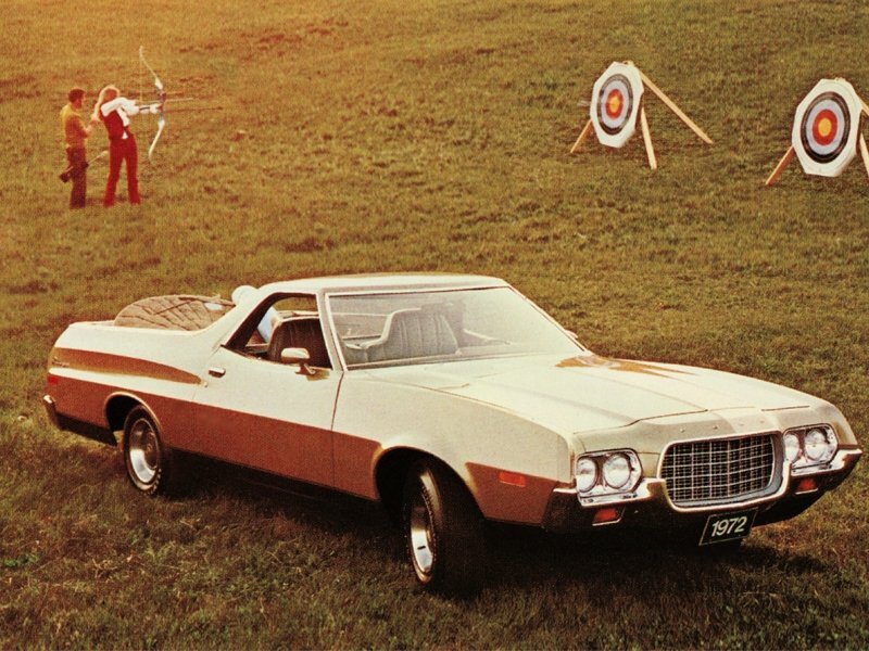 Ford Ranchero VI (1972-1976) - Пикап Одинарная кабина