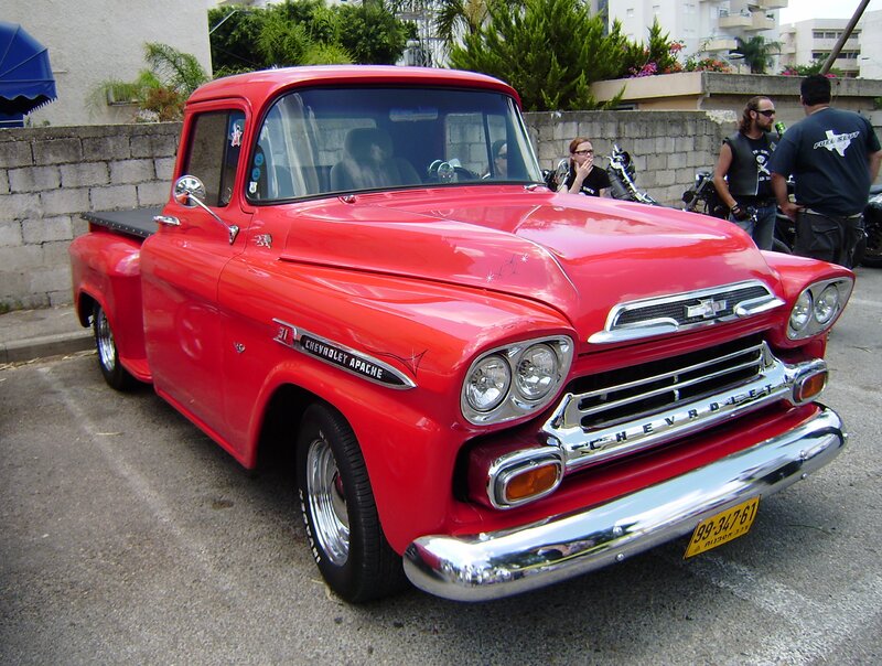 Chevrolet Apache I (1955-1960) - Пикап Одинарная кабина