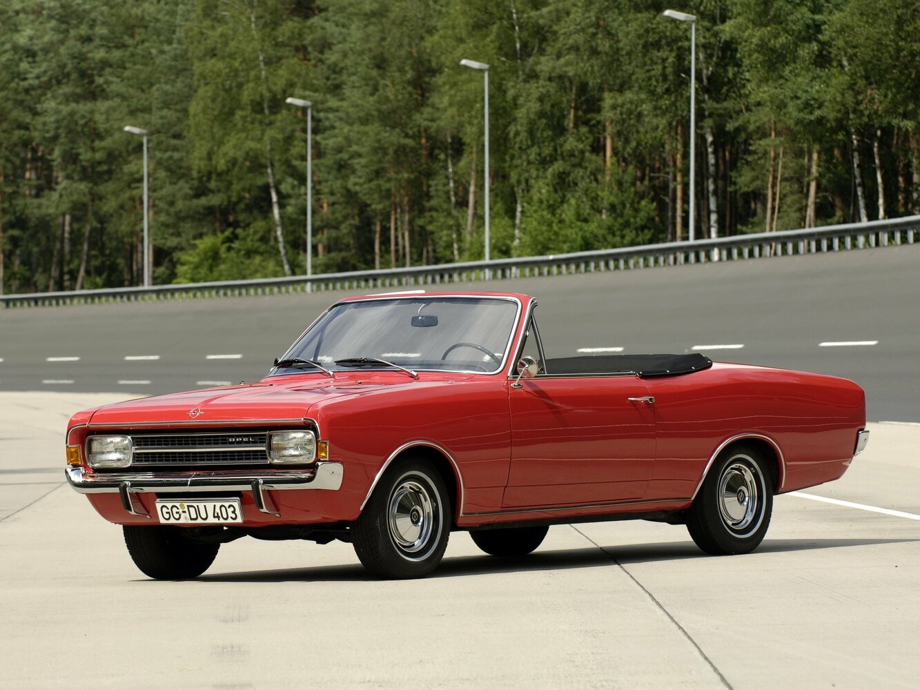 Opel Rekord C (1967-1971) - Кабриолет