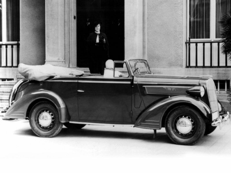 Opel Super Six I (1936-1938) - Кабриолет