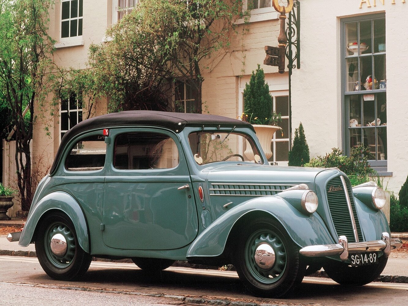 Skoda Popular I (1934-1946) - Хэтчбек 3 дв.