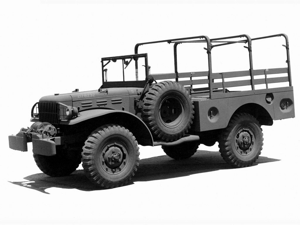 Dodge WC series T214 (1942-1945) - Внедорожник открытый WC-52
