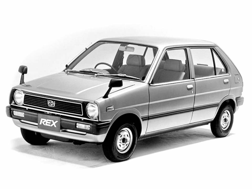 Subaru Rex II (1982-1985) - Хэтчбек 5 дв.