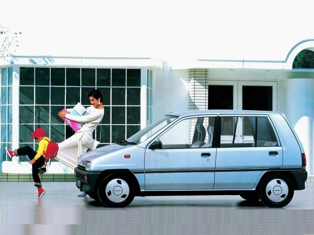 Subaru Rex III (1986-1992) - Хэтчбек 5 дв.