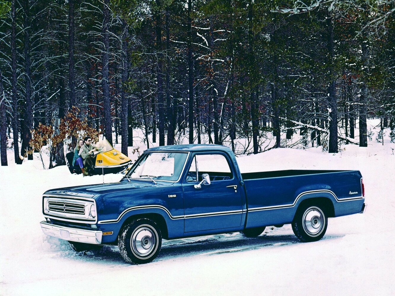 Dodge D/W Series III (1972-1980) - Пикап Одинарная кабина