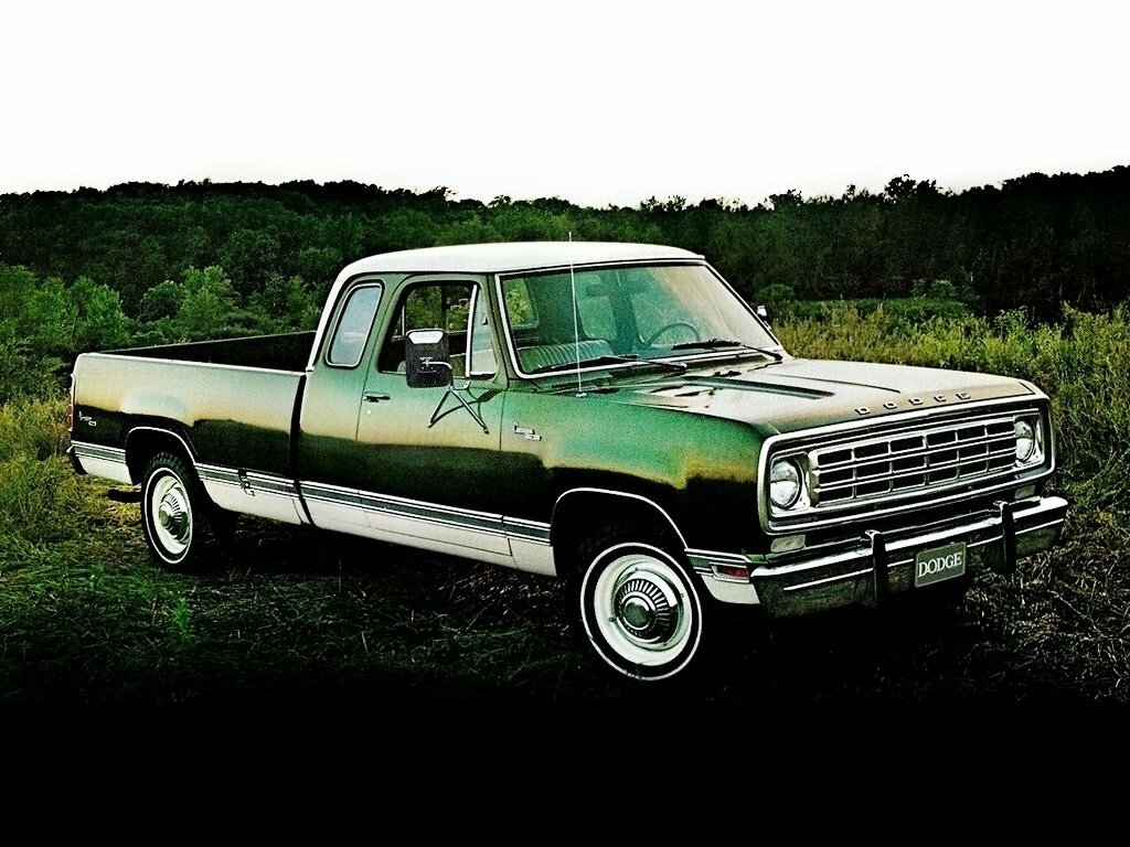 Dodge D/W Series III (1972-1980) - Пикап Полуторная кабина