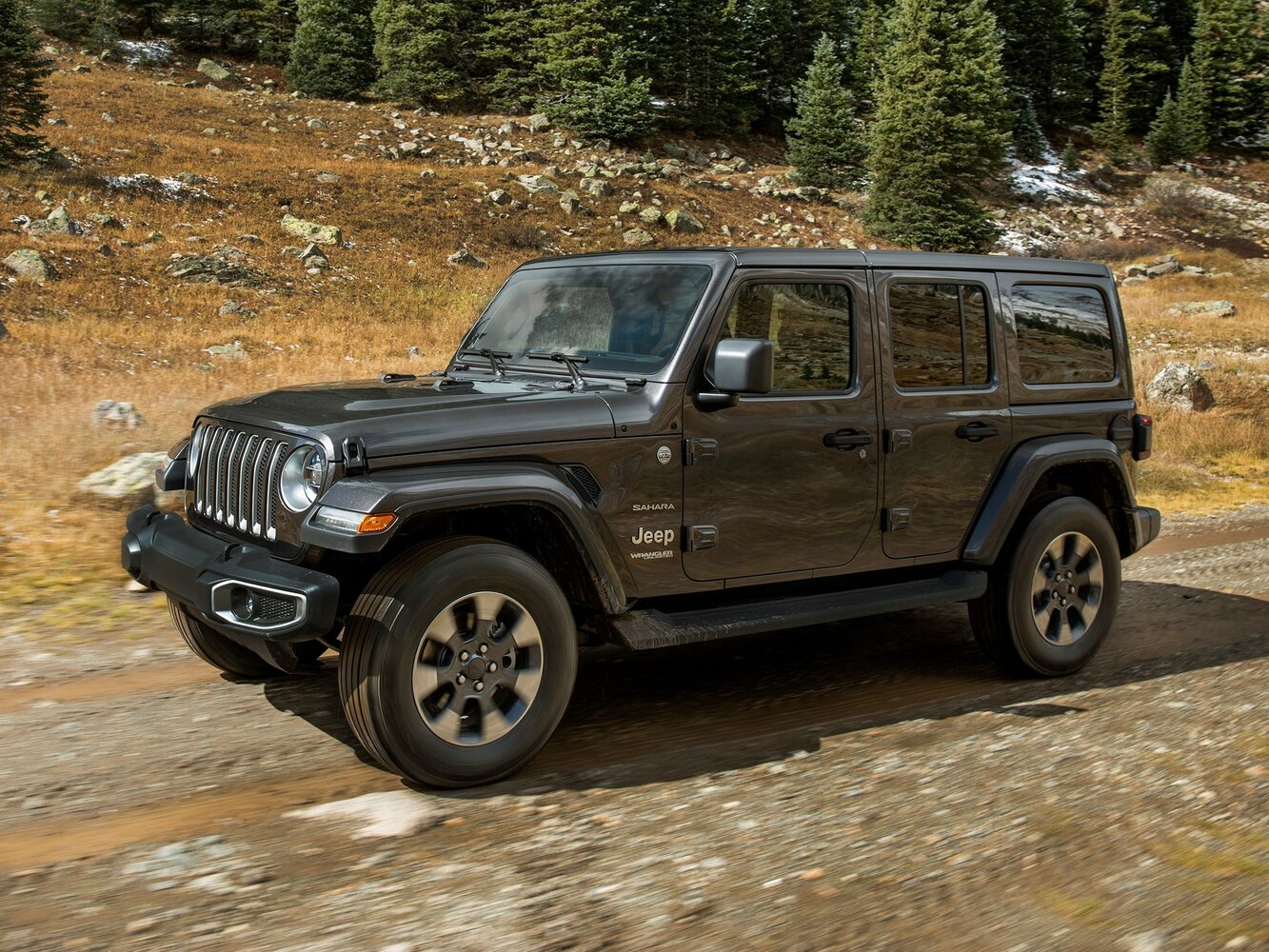 Jeep Wrangler IV (2017-2026) - Внедорожник 5 дв.