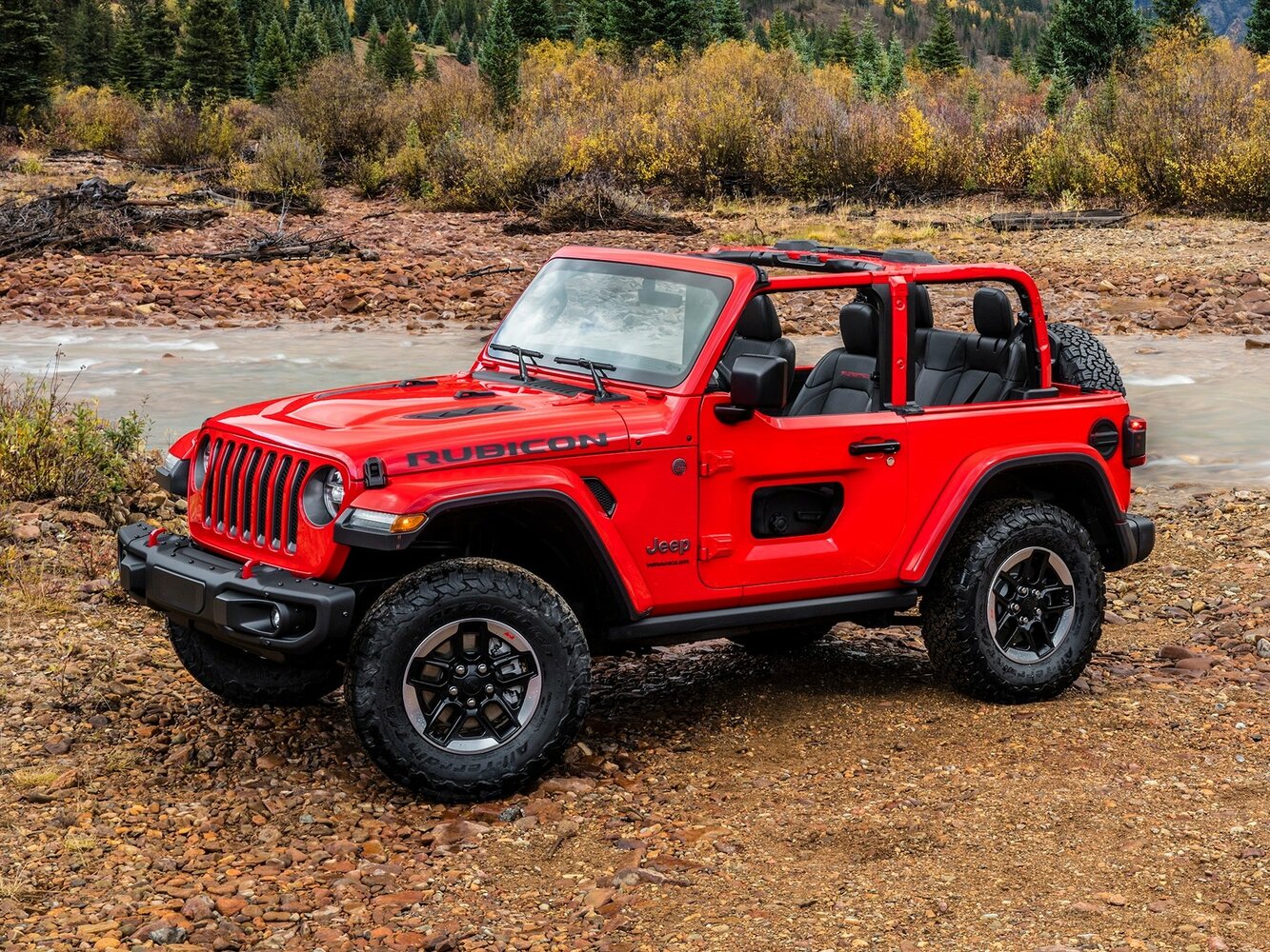 Jeep Wrangler IV (2017-2026) - Внедорожник 3 дв.