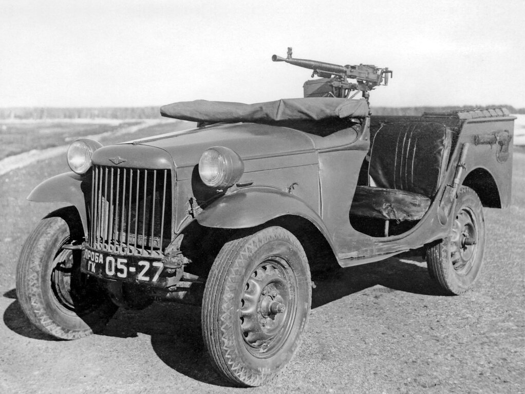 ГАЗ 64 I (1941-1943) - Внедорожник открытый