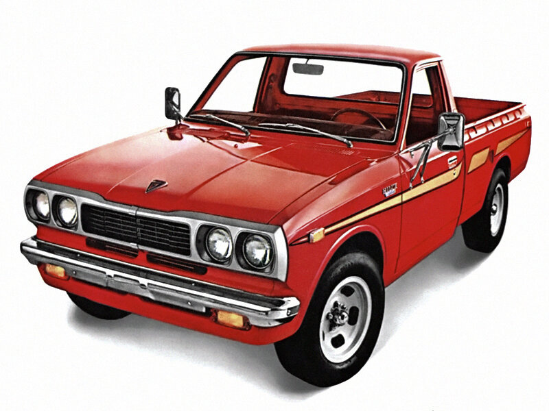 Toyota Hilux II (1972-1978) - Пикап Одинарная кабина