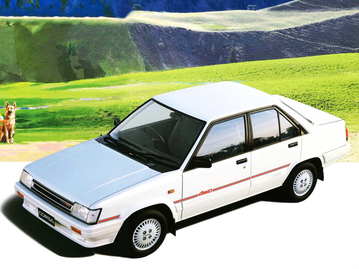 Toyota Corsa II (1982-1989) - Седан