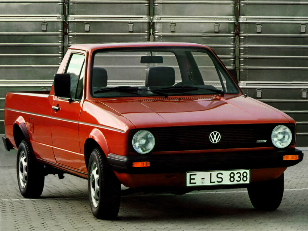 Volkswagen Caddy I (1979-1995) - Пикап Одинарная кабина