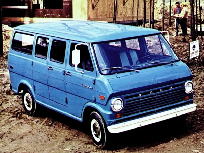 Ford Econoline II (1968-1974) - Минивэн
