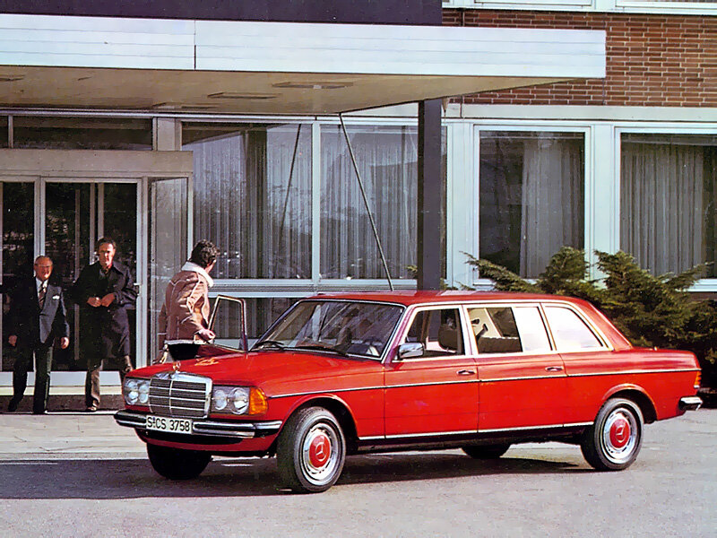 Mercedes-Benz W123 I (1975-1985) - Лимузин Limousine