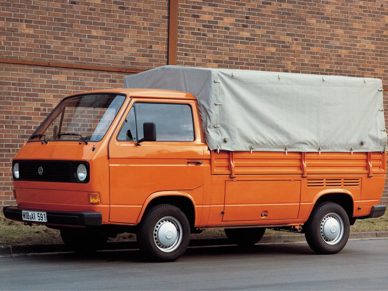 Volkswagen Transporter T3 (1979-1992) - Пикап Одинарная кабина