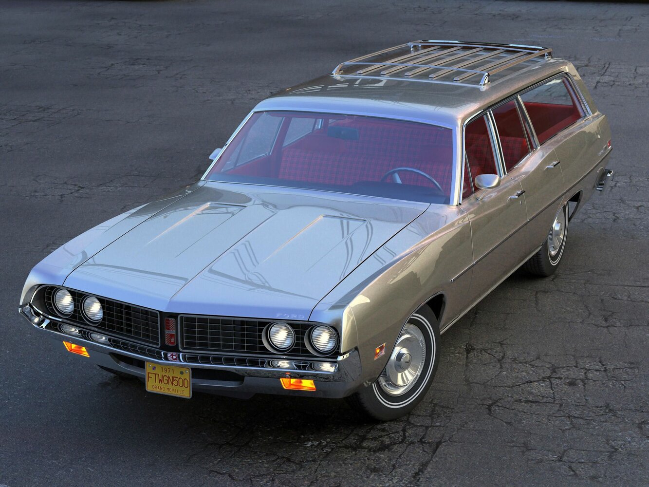 Ford Torino II (1970-1971) - Универсал 5 дв.