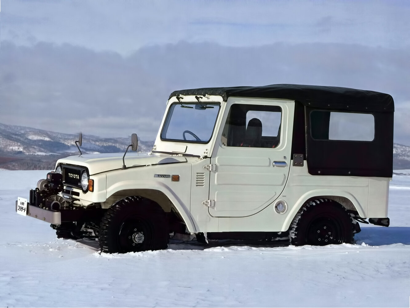 Toyota Blizzard I (1980-1984) - Внедорожник открытый