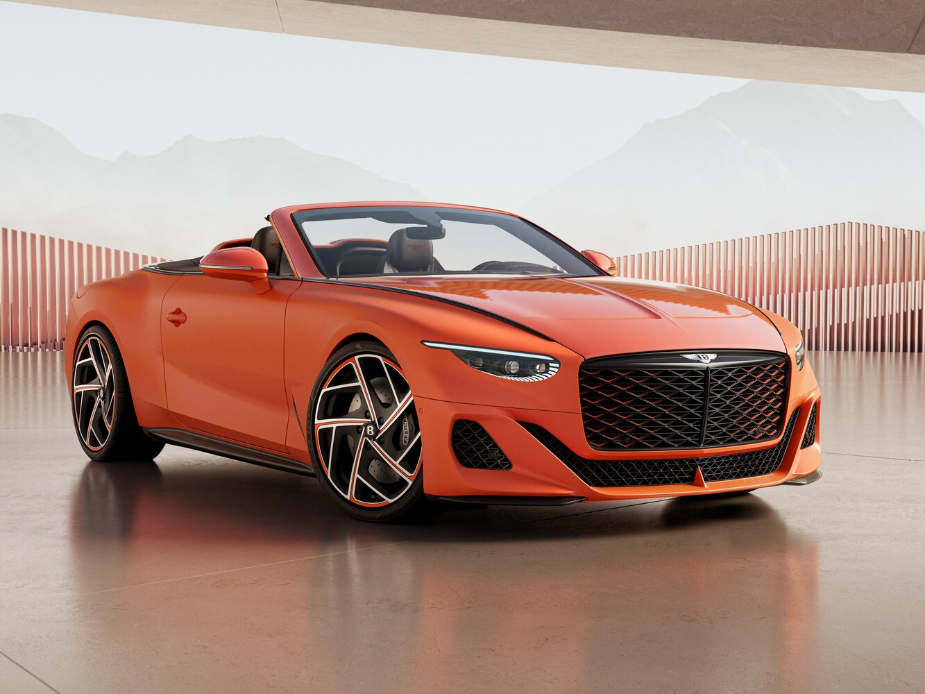 Bentley Mulliner Batur I (2022-2026) - Кабриолет