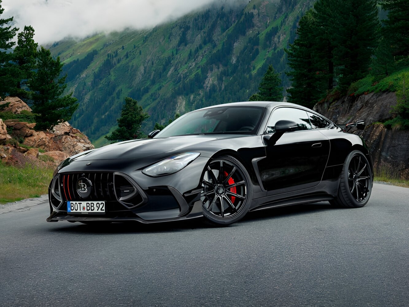 Mercedes-Benz AMG GT II (2023-2026) - Купе Brabus 1000