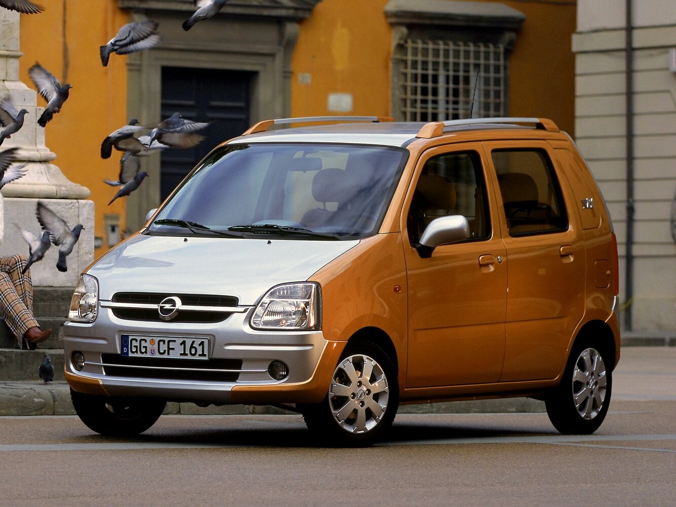 Opel Agila A (2000-2007) - Микровэн