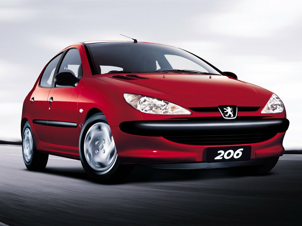 Peugeot 206 I (1998-2012) - Хэтчбек 5 дв.