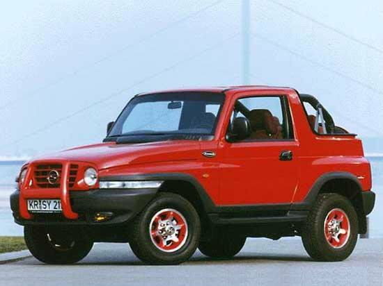 Daewoo Korando I (1999-2001) - Внедорожник открытый Soft Top