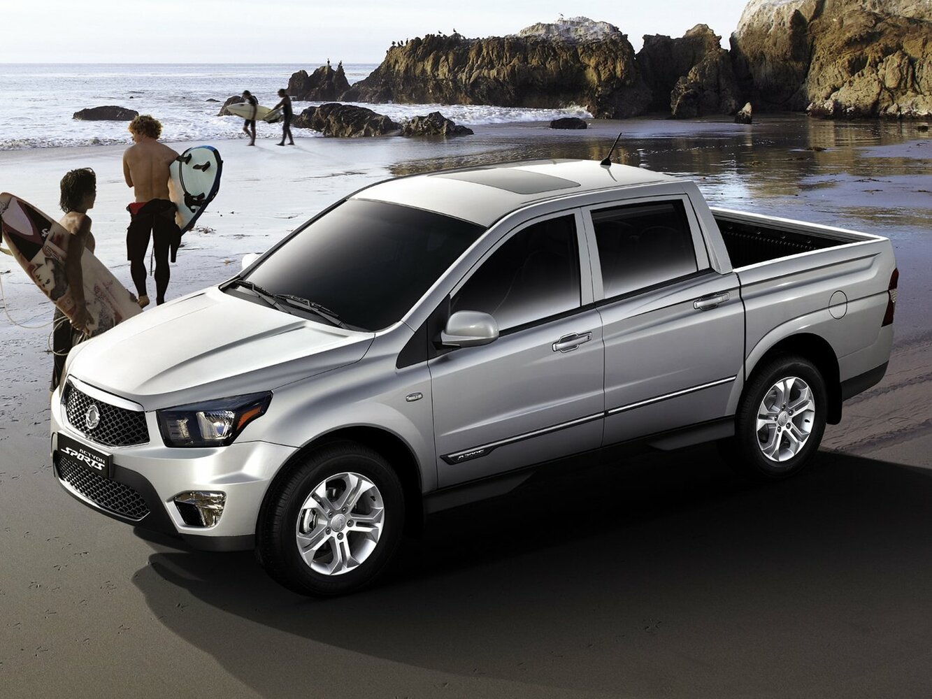 SsangYong Actyon Sports II (2012-2016) - Пикап Двойная кабина