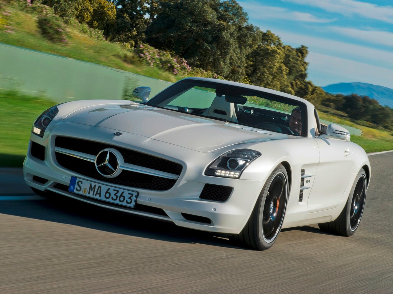 Mercedes-Benz SLS AMG I (2010-2014) - Родстер