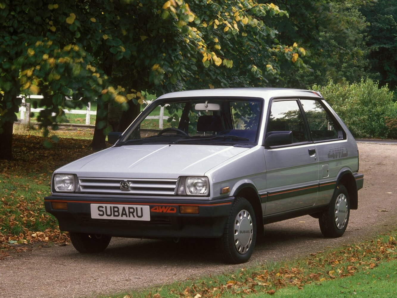 Subaru Justy I (1984-1995) - Хэтчбек 3 дв.